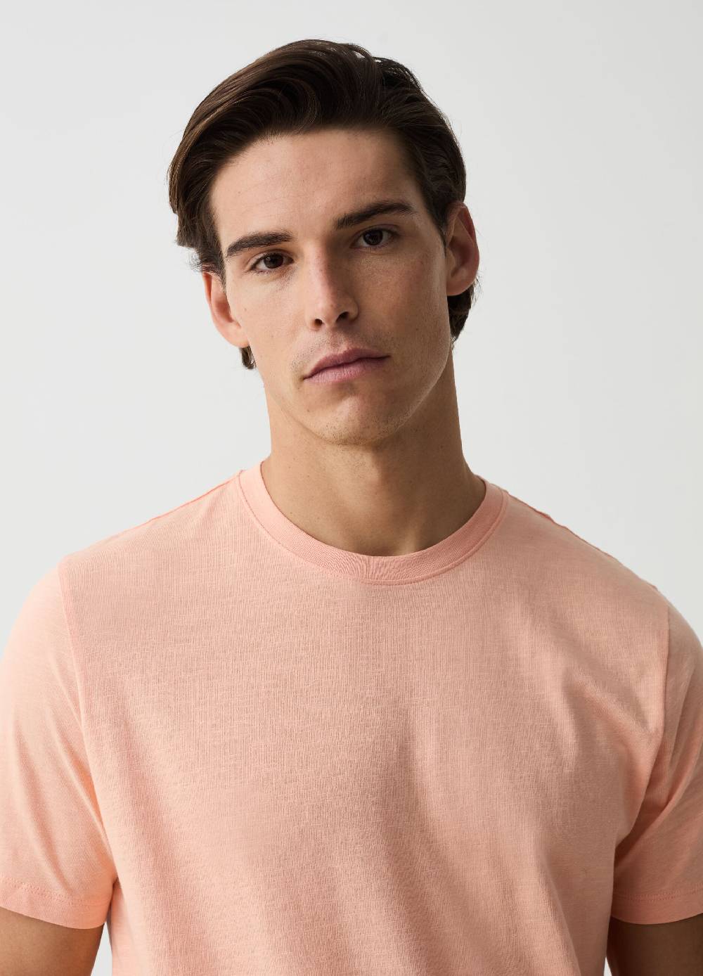 Ovs T-shirt In Slub Jersey Di Cotone Bio