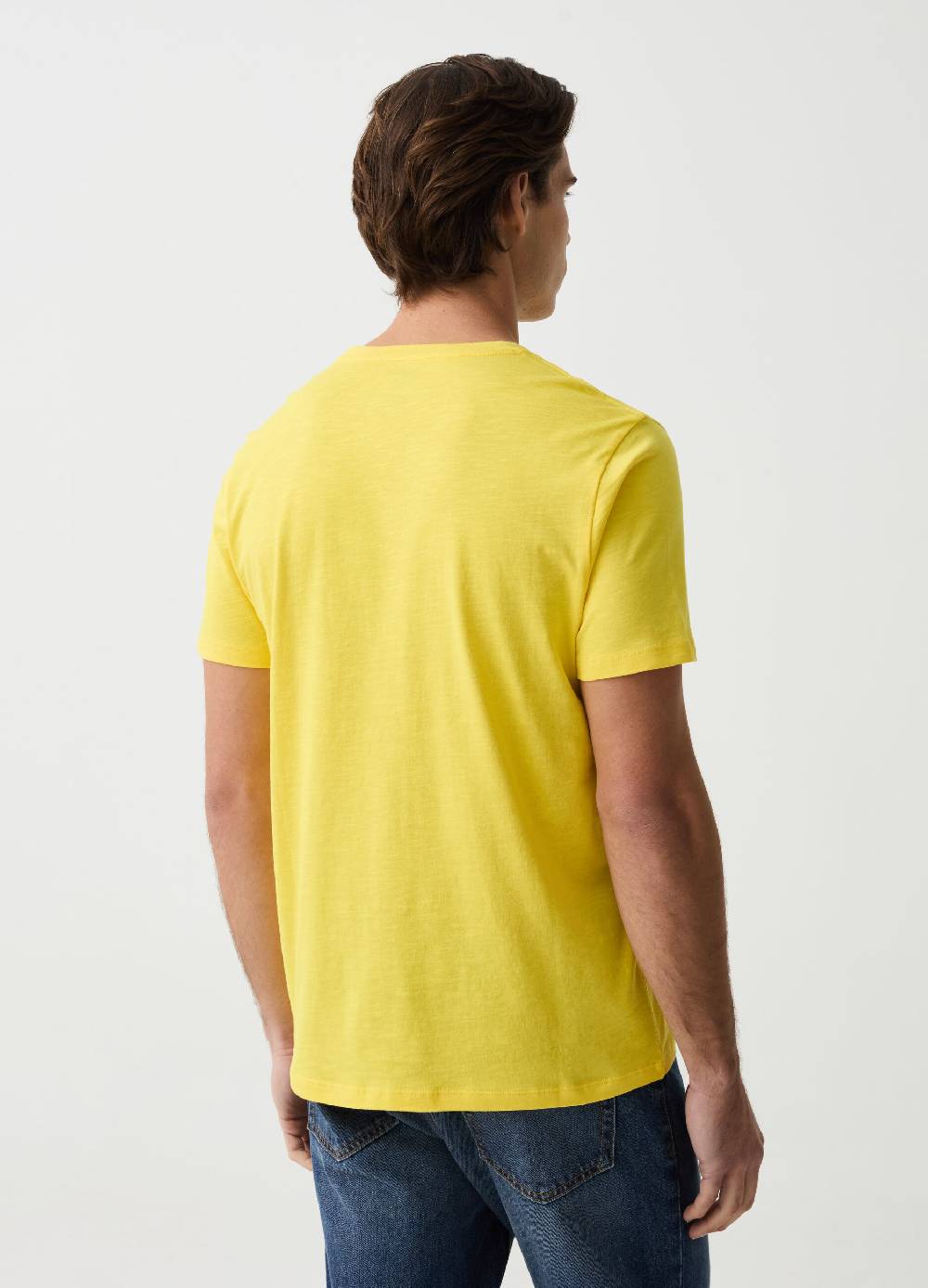 Ovs T-shirt In Slub Jersey Di Cotone Bio