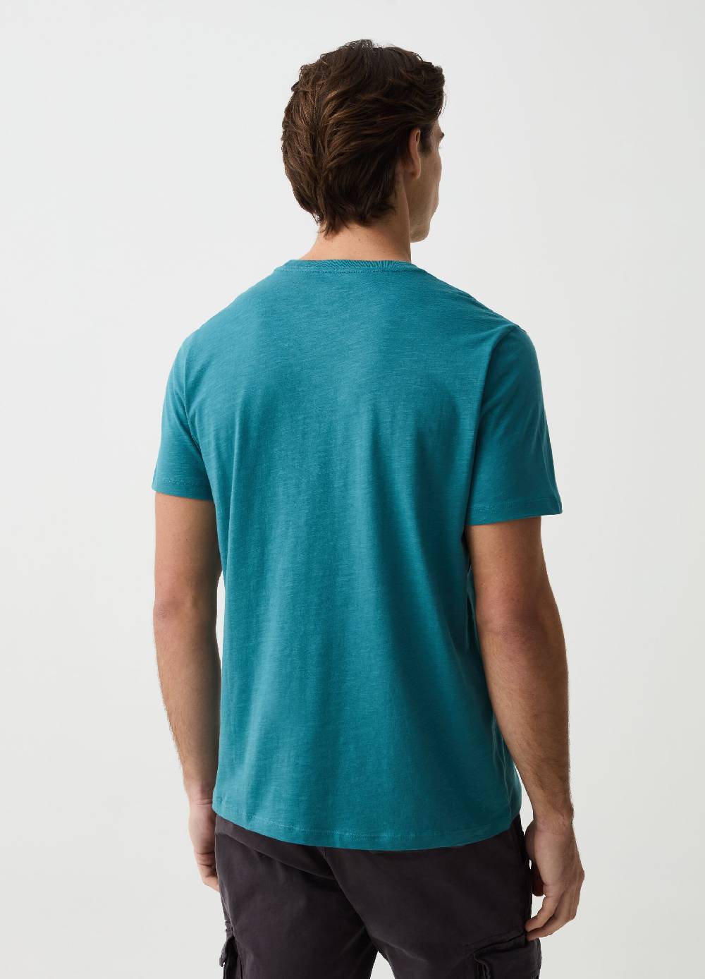 Ovs T-shirt In Slub Jersey Di Cotone Bio