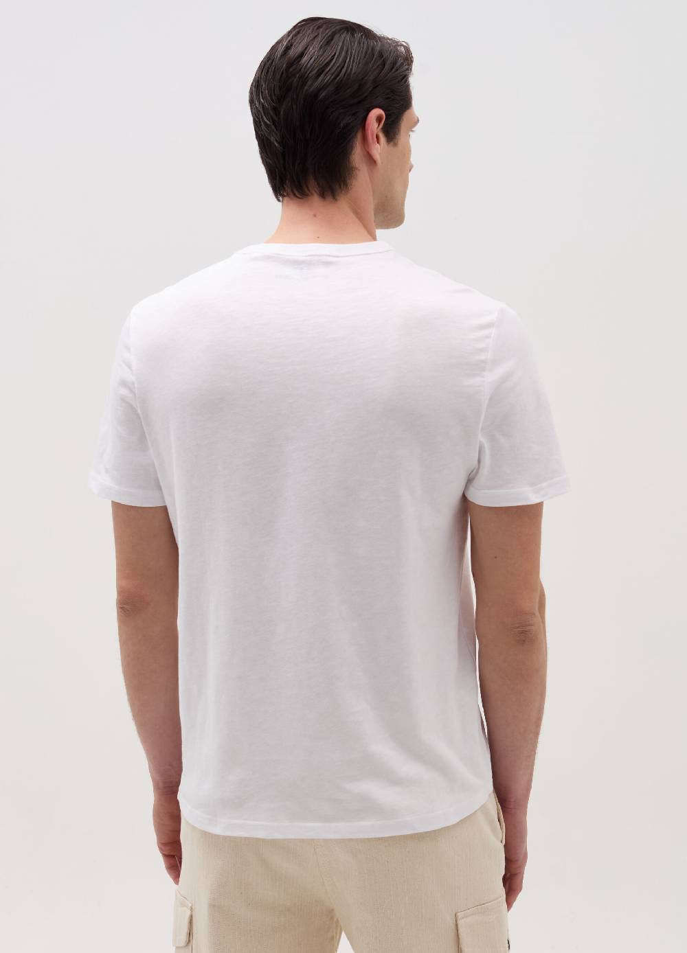 Ovs T-shirt In Slub Jersey Stampa Pianeta Terra