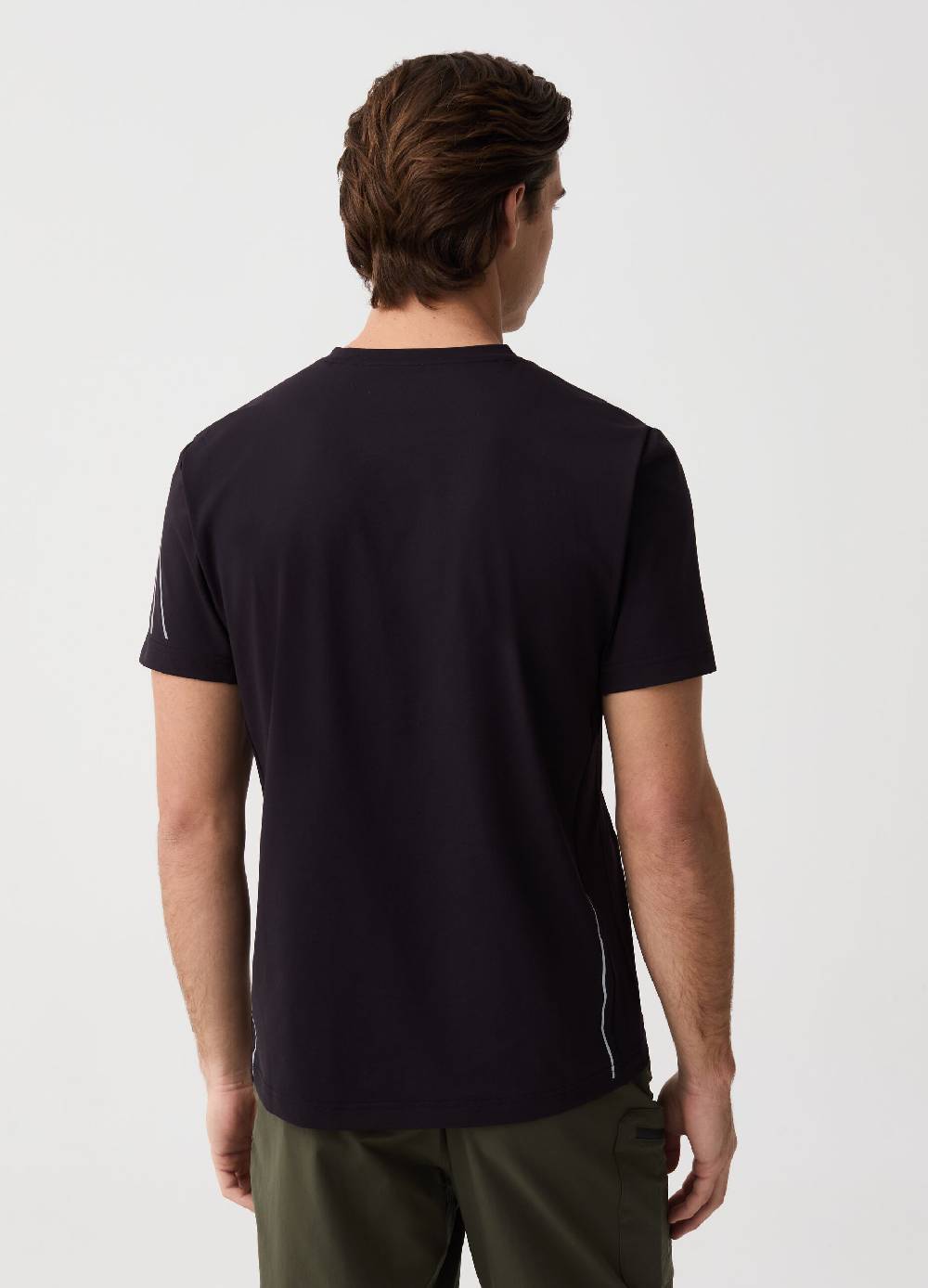 Ovs T-shirt In Tessuto Tecnico Con Stampa Altavia