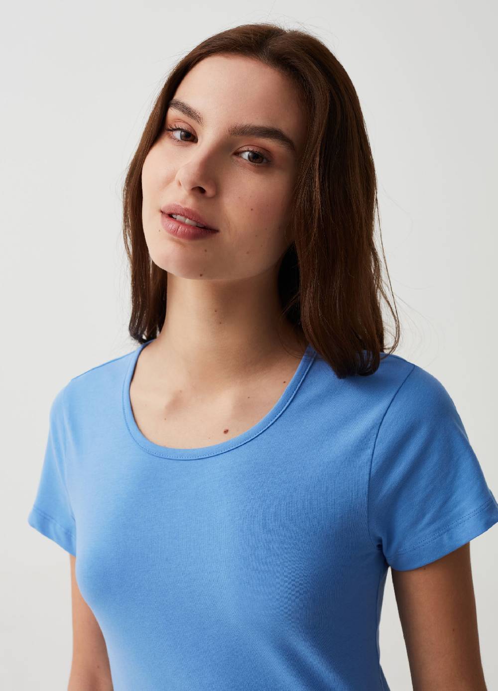 Ovs T-shirt Intima Con Scollo Rotondo