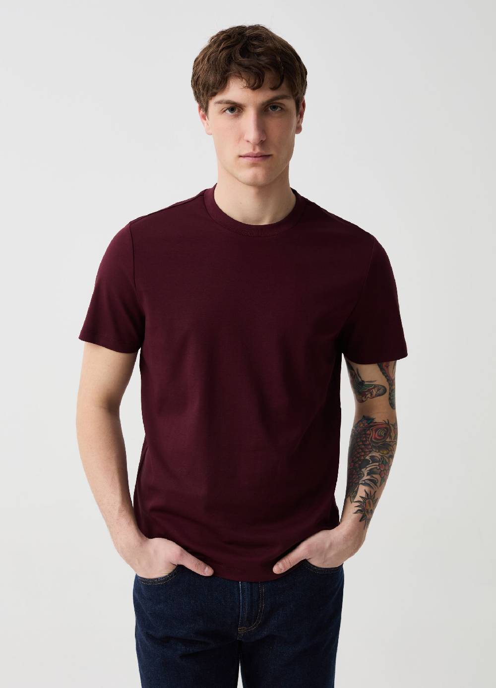 Ovs T-shirt premium regular fit in cotone