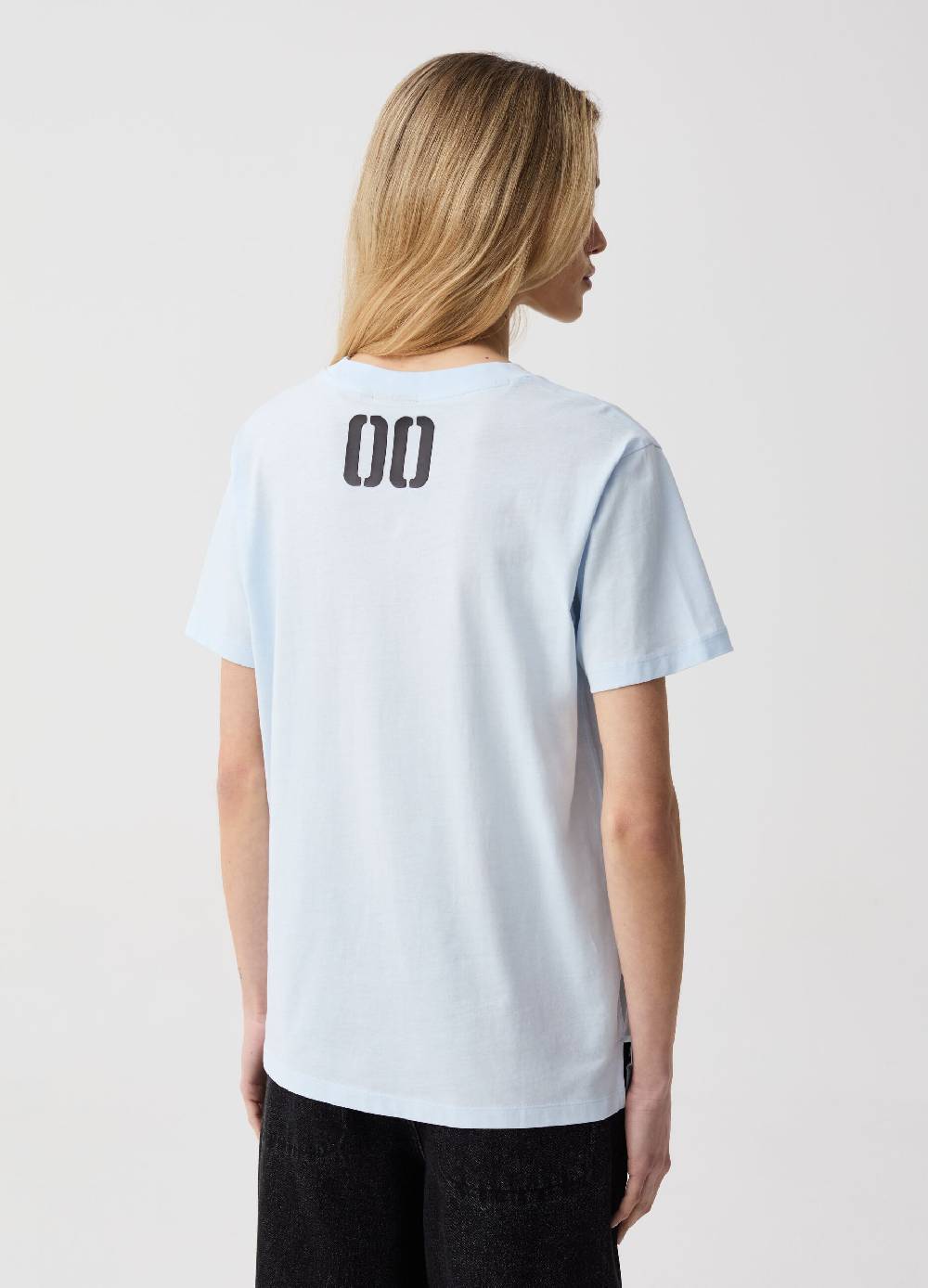 Ovs T-shirt Stampa Evangelion Rei Ayanami