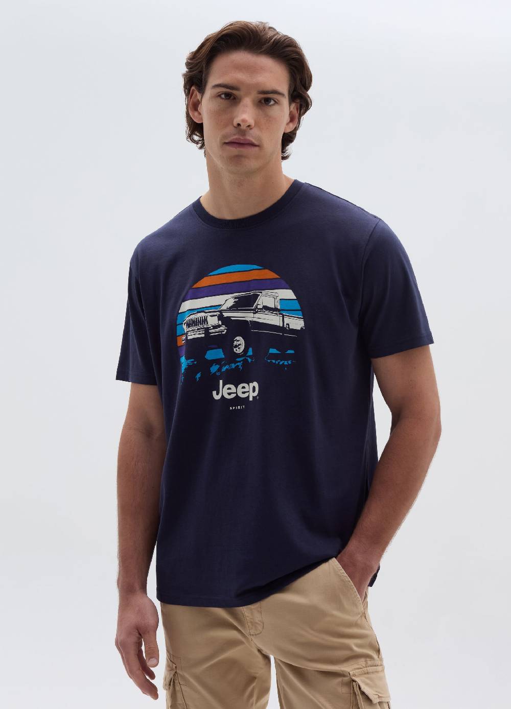 Ovs T-shirt stampa Jeep Spirit