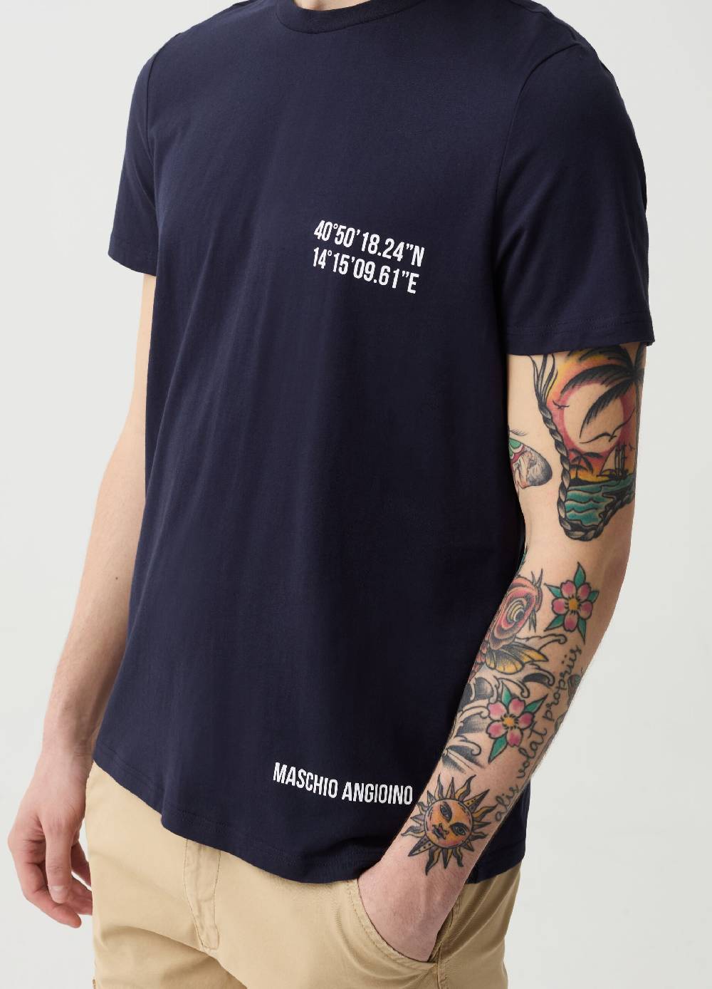 Ovs T-shirt Stampa Napoli Maschio Angioino