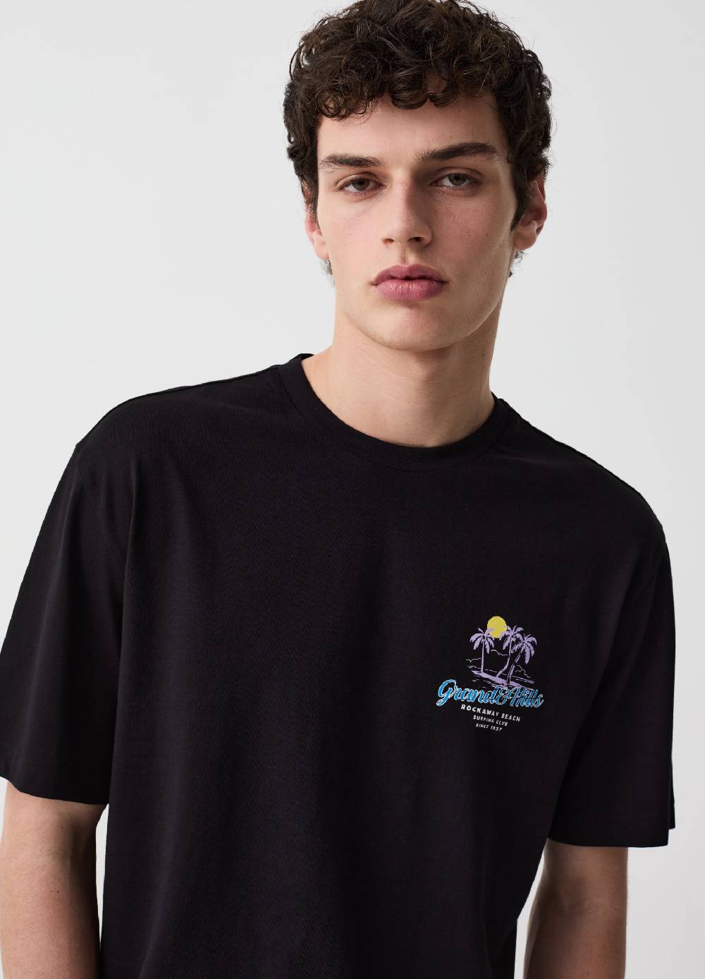 Ovs T-shirt Stampa Rockway Beach Surfing Club