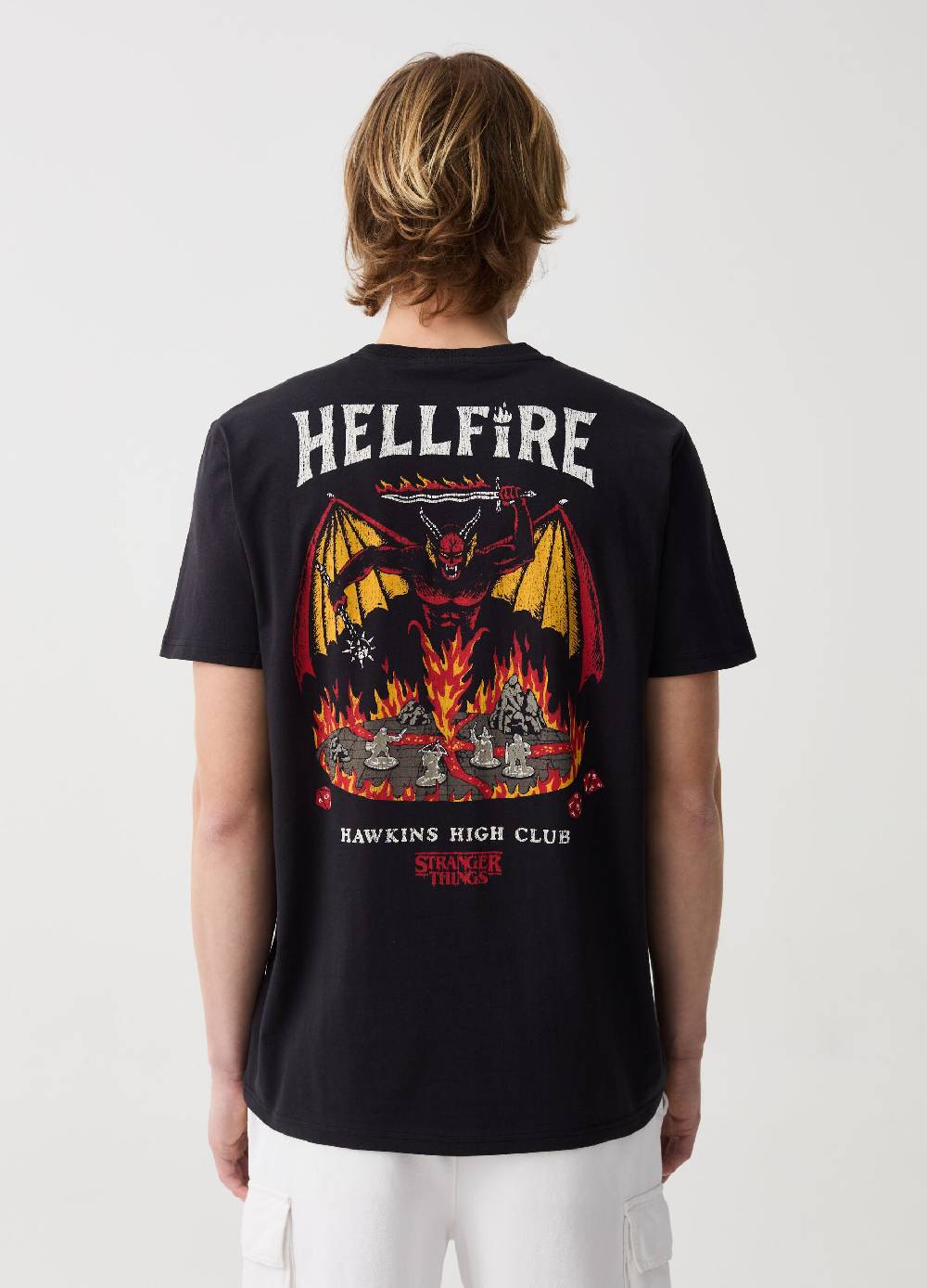 Ovs T-shirt Stampa Stranger Things Hellfire Club