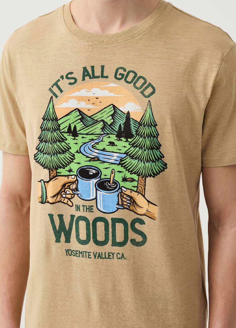 Ovs T-shirt Stampa Yosemite Valley California