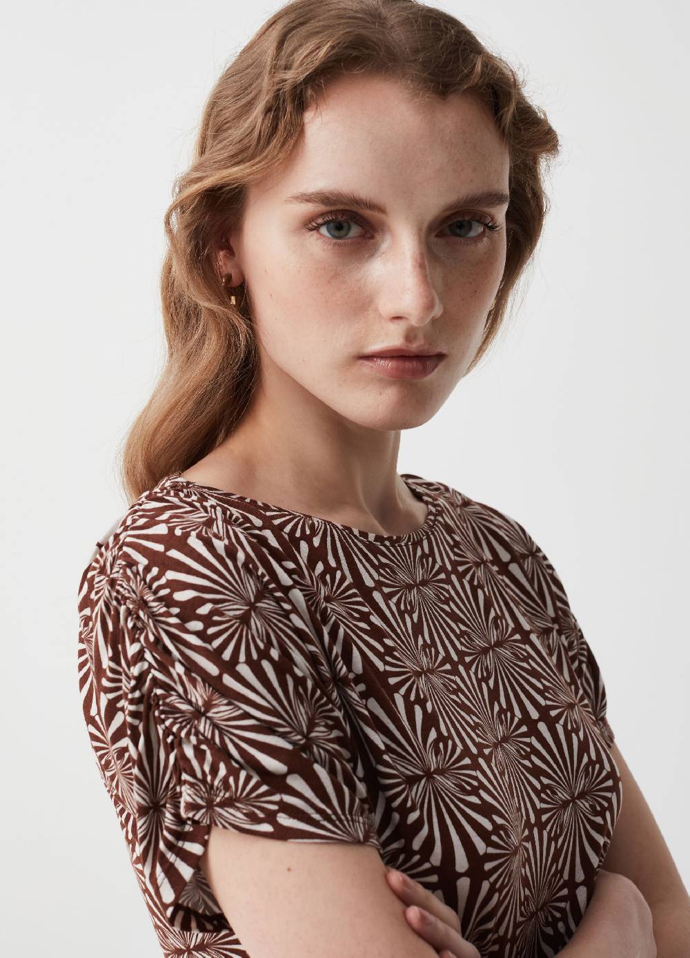 Ovs T-shirt Stampata Con Arricciatura