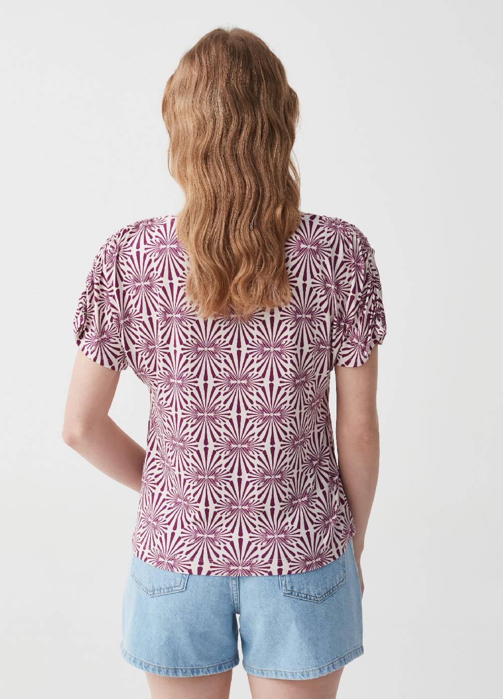 Ovs T-shirt Stampata Con Arricciatura