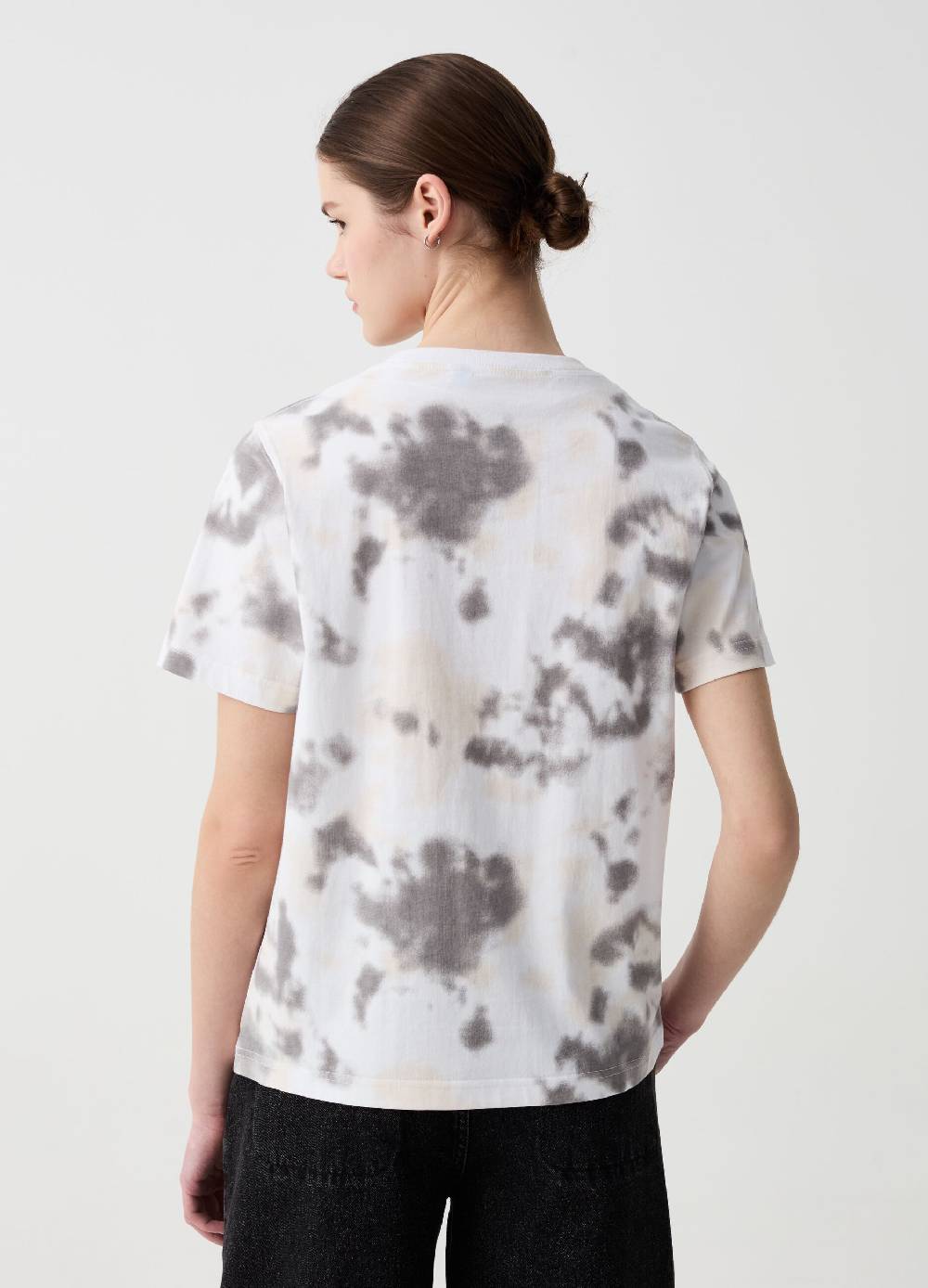 Ovs T-shirt Tie Dye Con Stampa Donald Duck 90