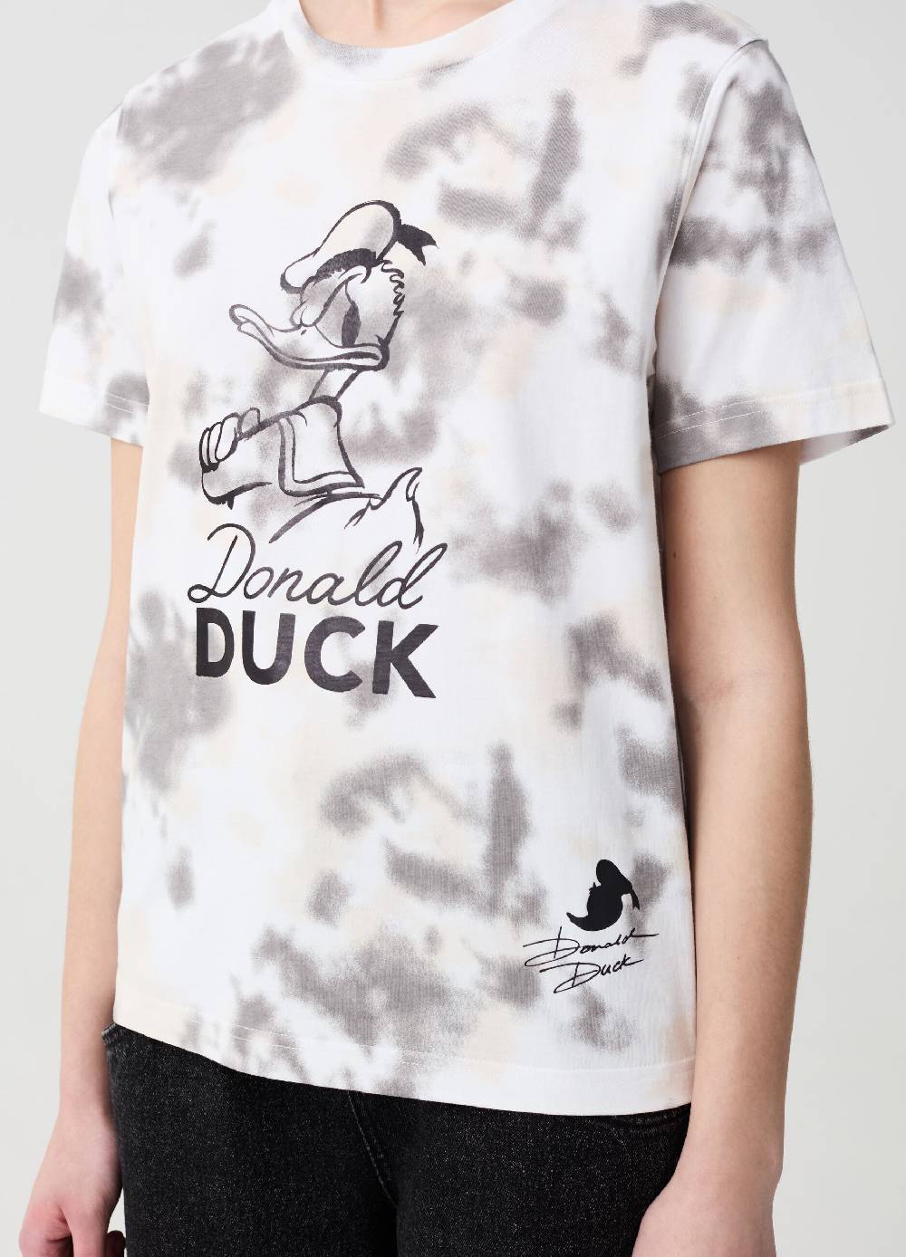 Ovs T-shirt Tie Dye Con Stampa Donald Duck 90