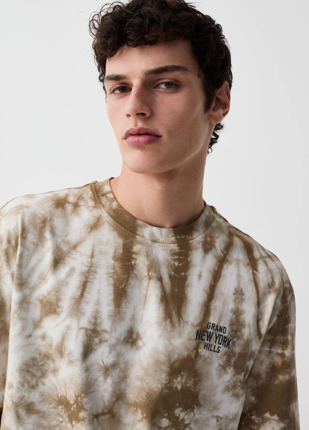 Ovs T-shirt Tie Dye Con Stampa