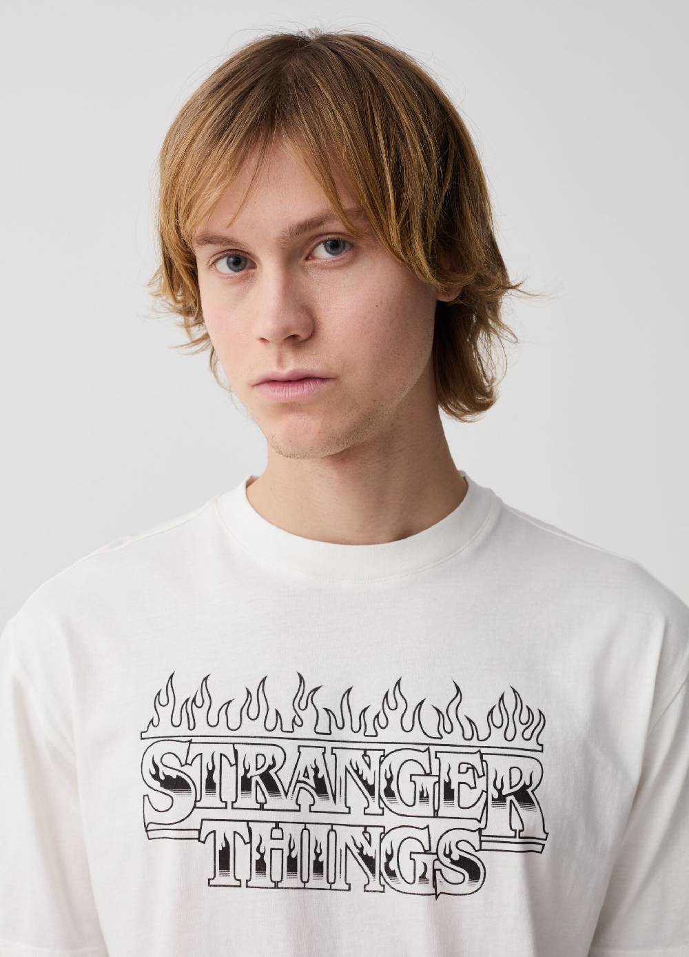 Ovs T-shirt Tie Dye Con Stampa Stranger Things