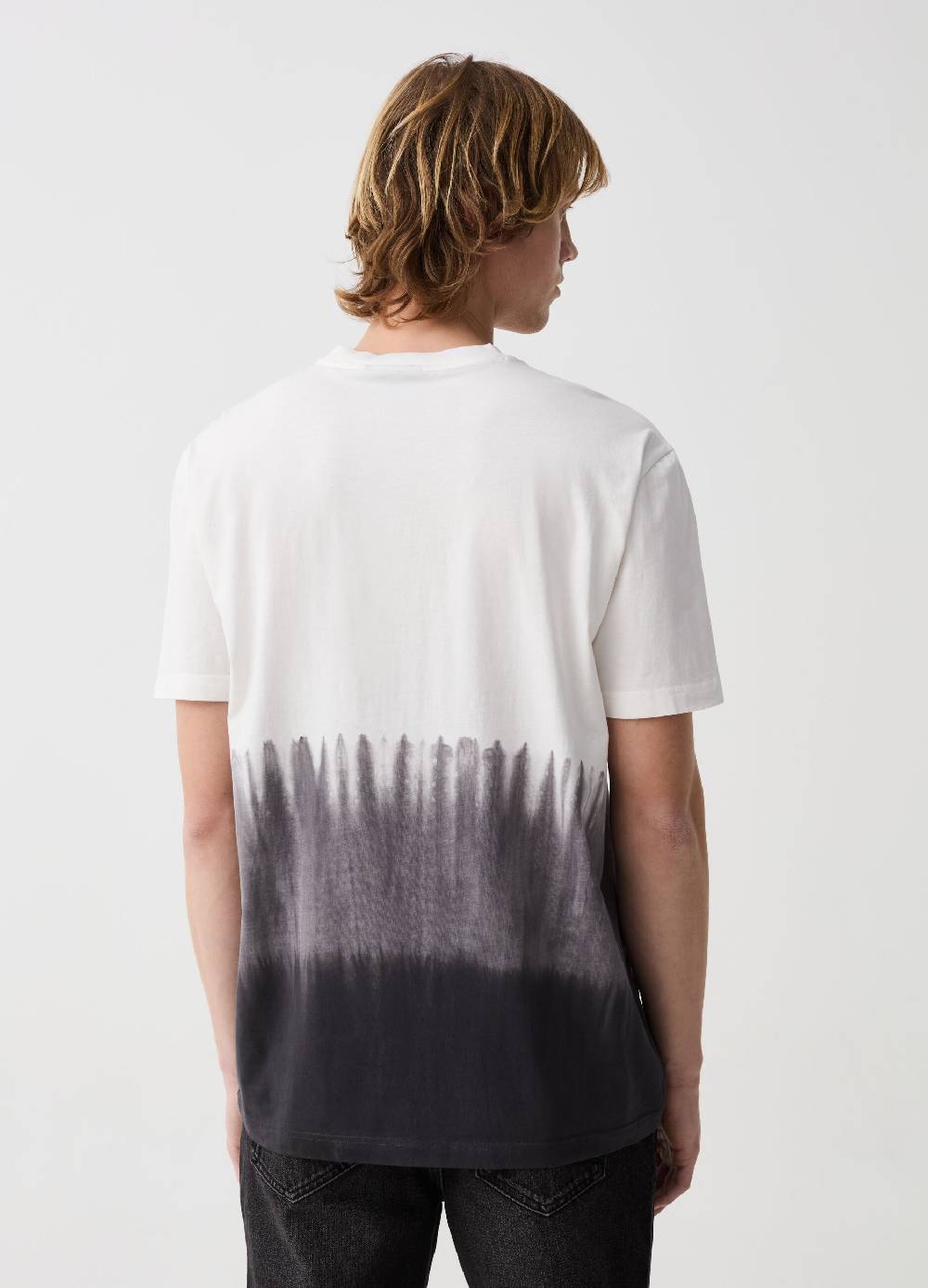 Ovs T-shirt Tie Dye Con Stampa Stranger Things