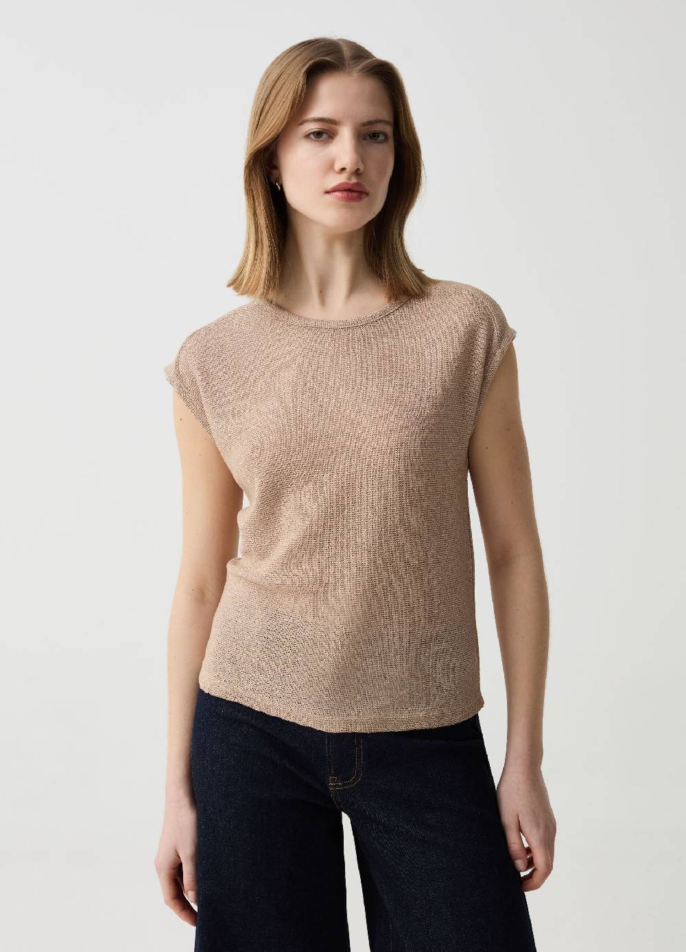 Ovs T-shirt tricot con maniche a kimono