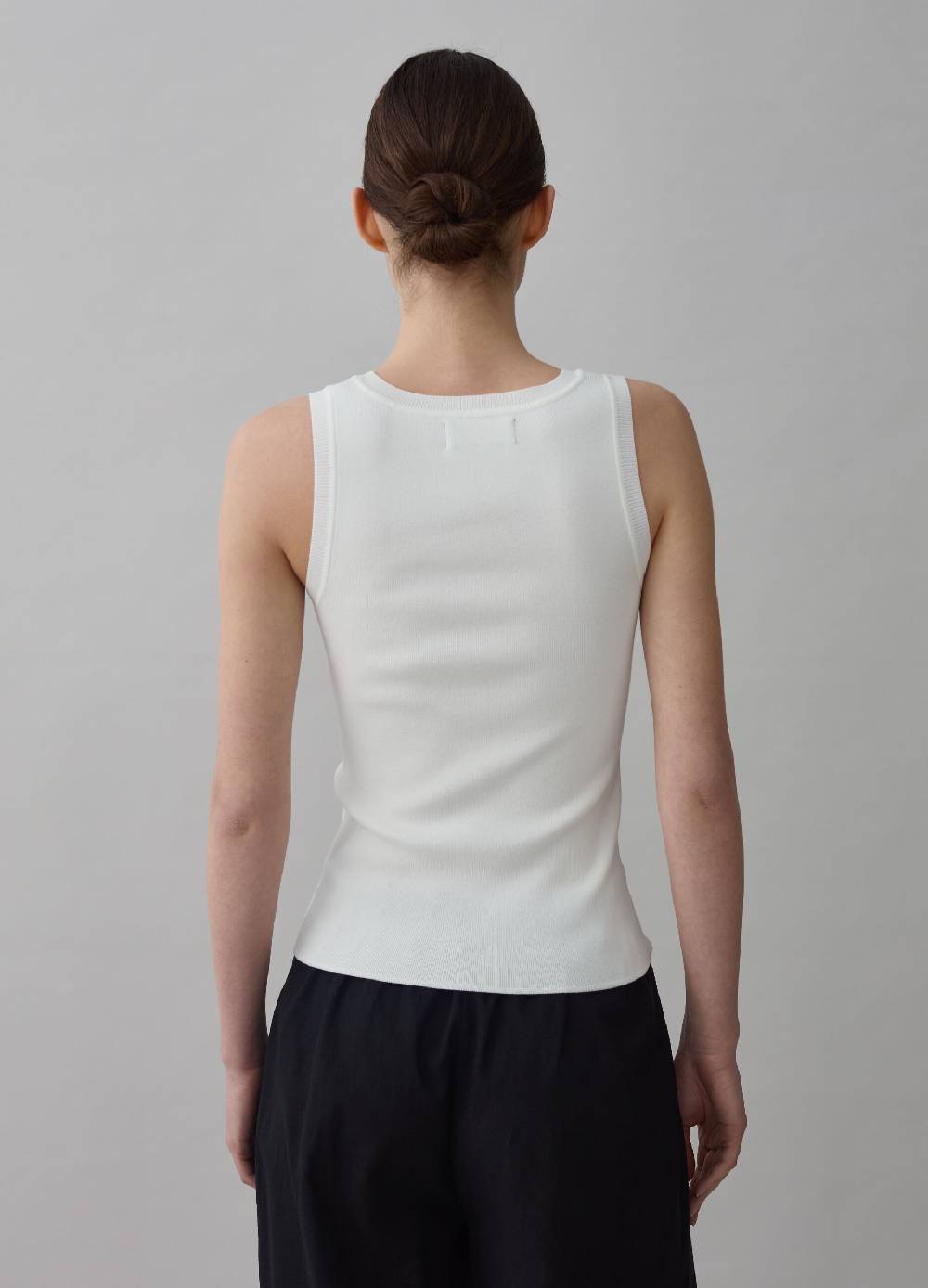 Ovs Tank Top A Costine Con Scollo Rotondo