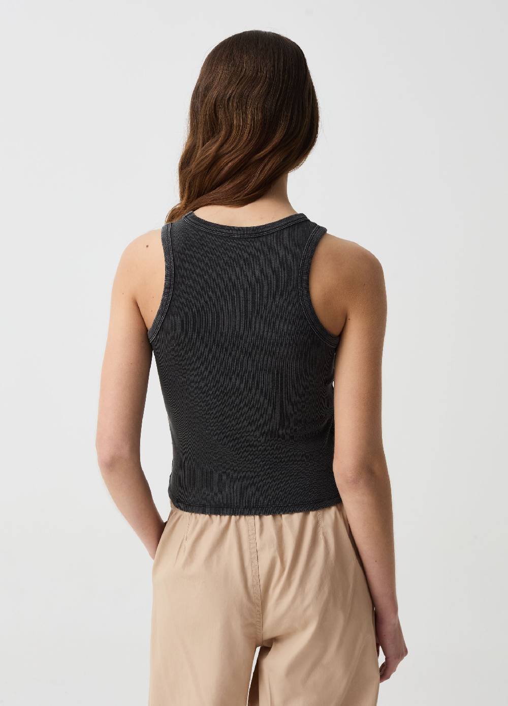 Ovs Tank Top A Costine Sottili