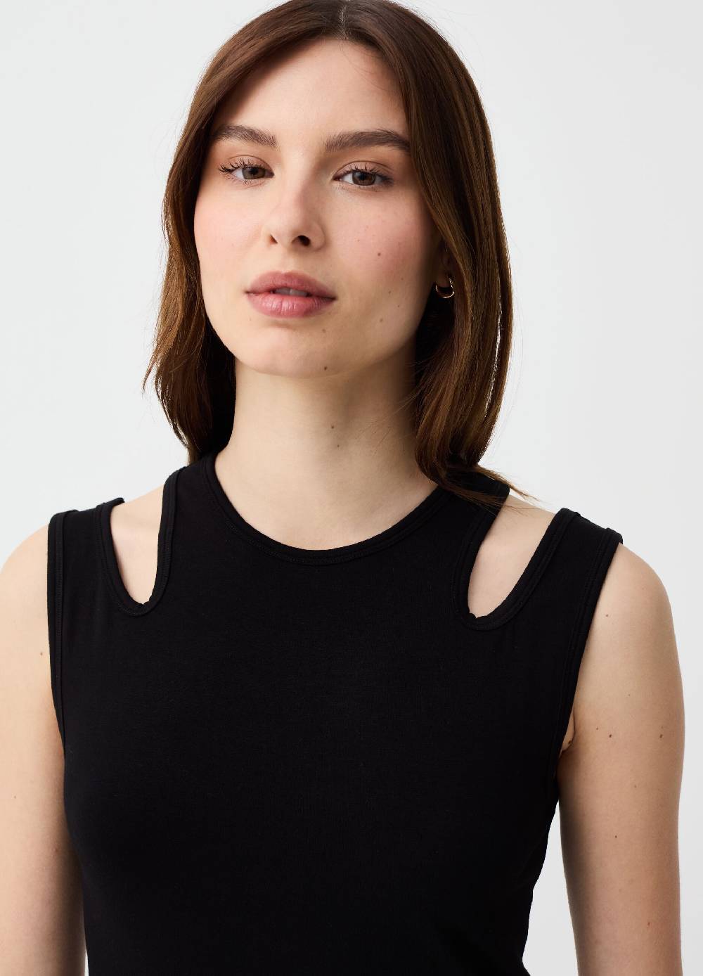 Ovs Tank Top Con Dettaglio Cut Out