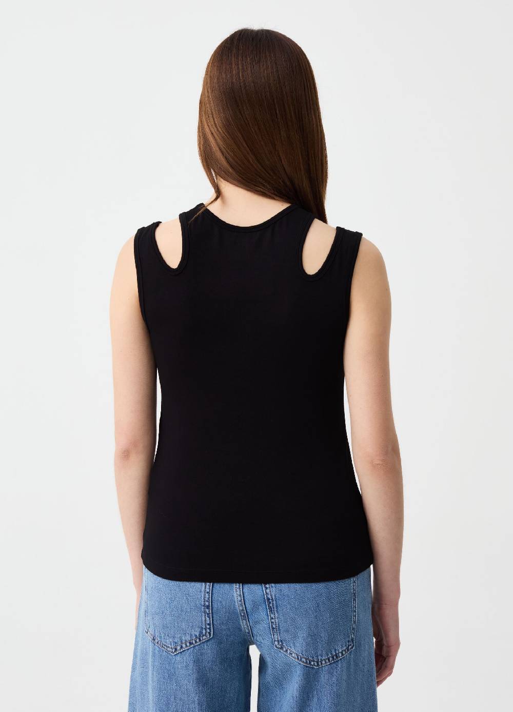 Ovs Tank Top Con Dettaglio Cut Out