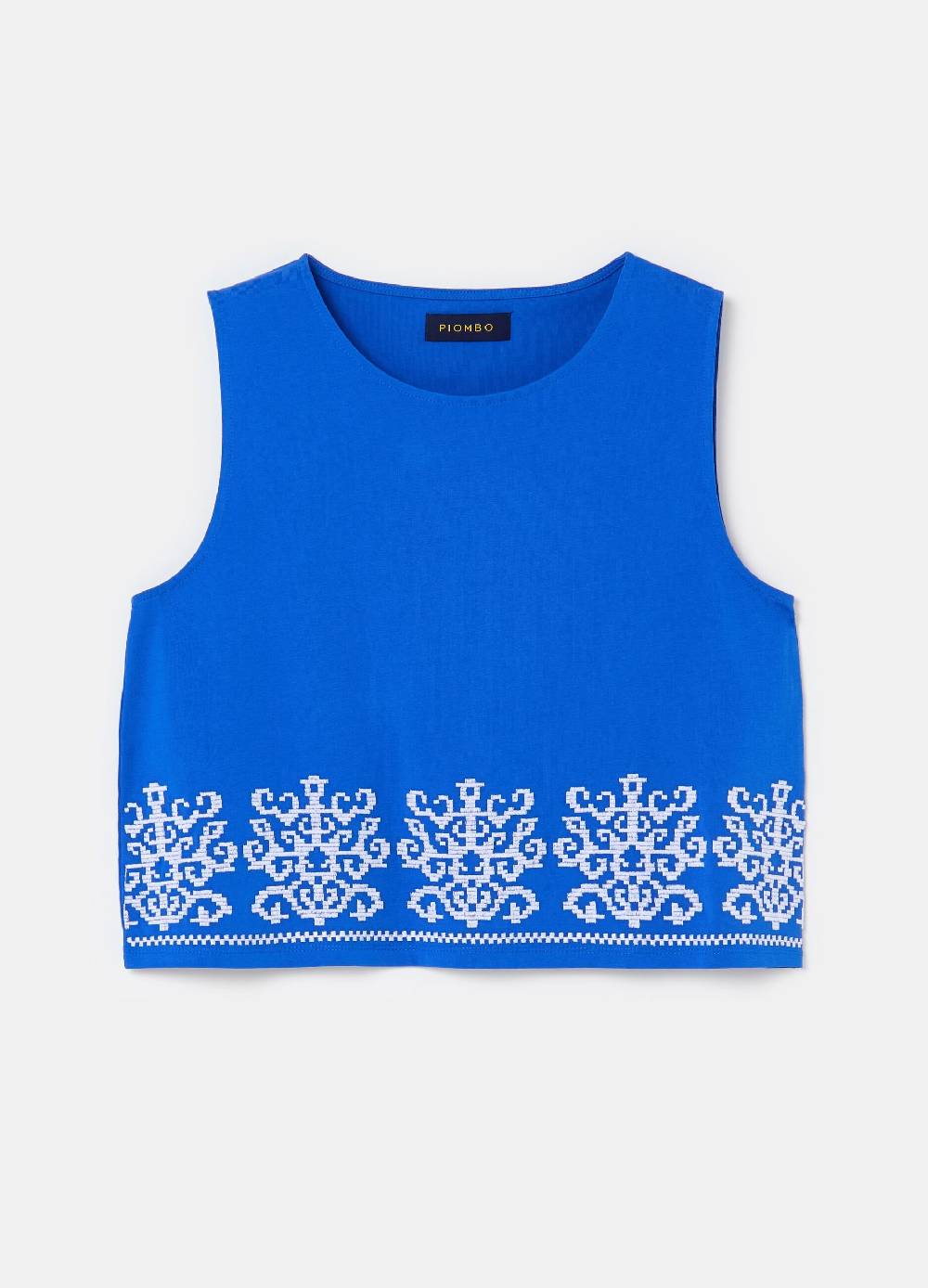 Ovs Tank Top Con Ricami Etnici