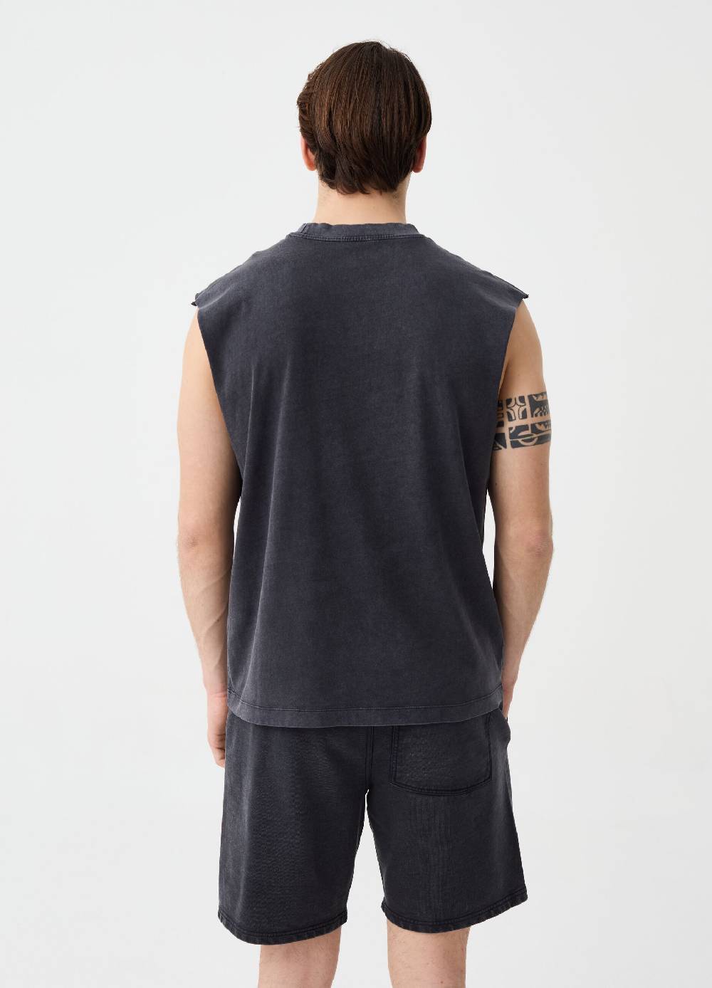 Ovs Tank Top Con Ricamo Palme