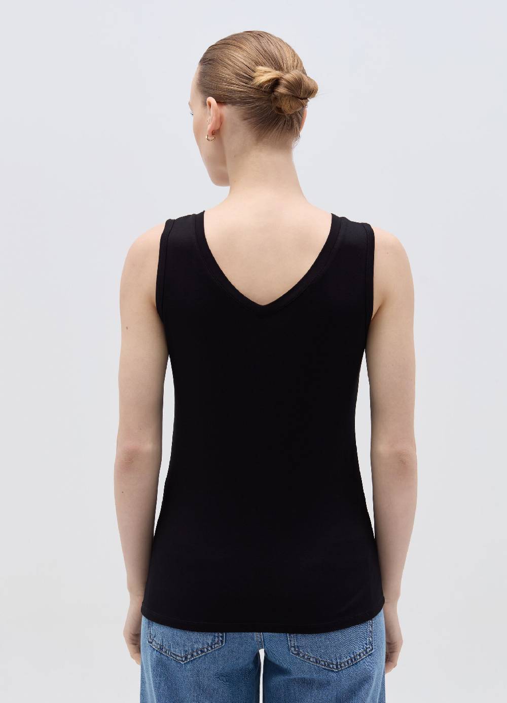 Ovs Tank Top Con Scollo A V