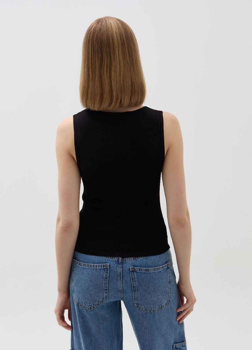 Ovs Tank Top Con Scollo A V