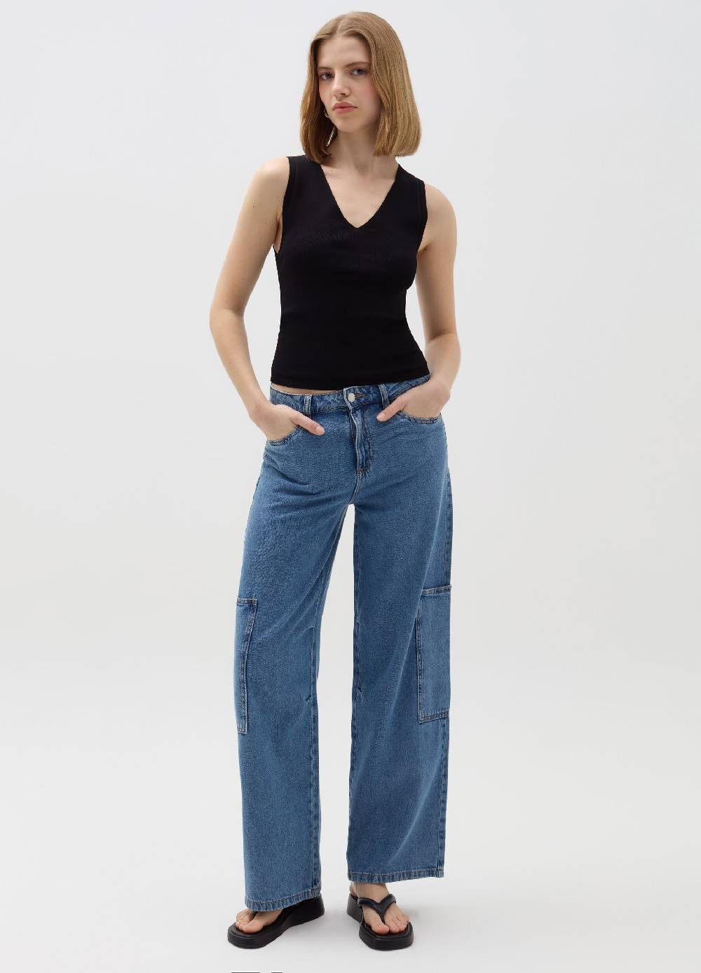 Ovs Tank top con scollo a V