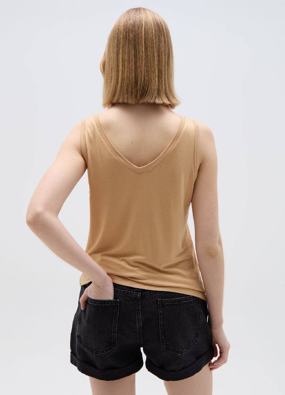 Ovs Tank Top Con Scollo A V