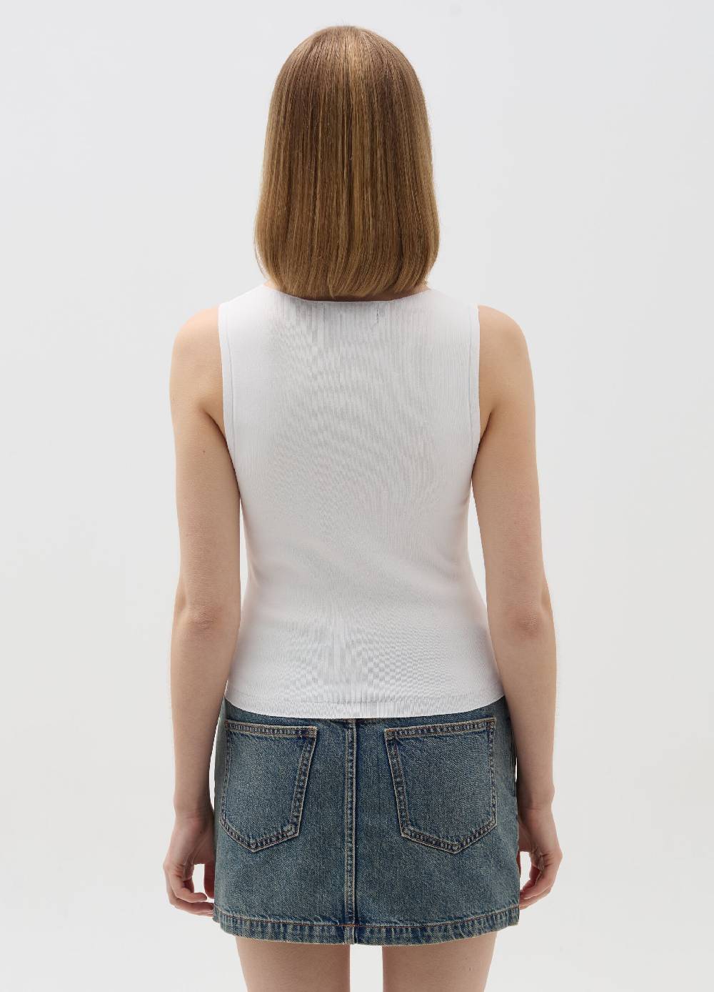 Ovs Tank Top Con Scollo A V