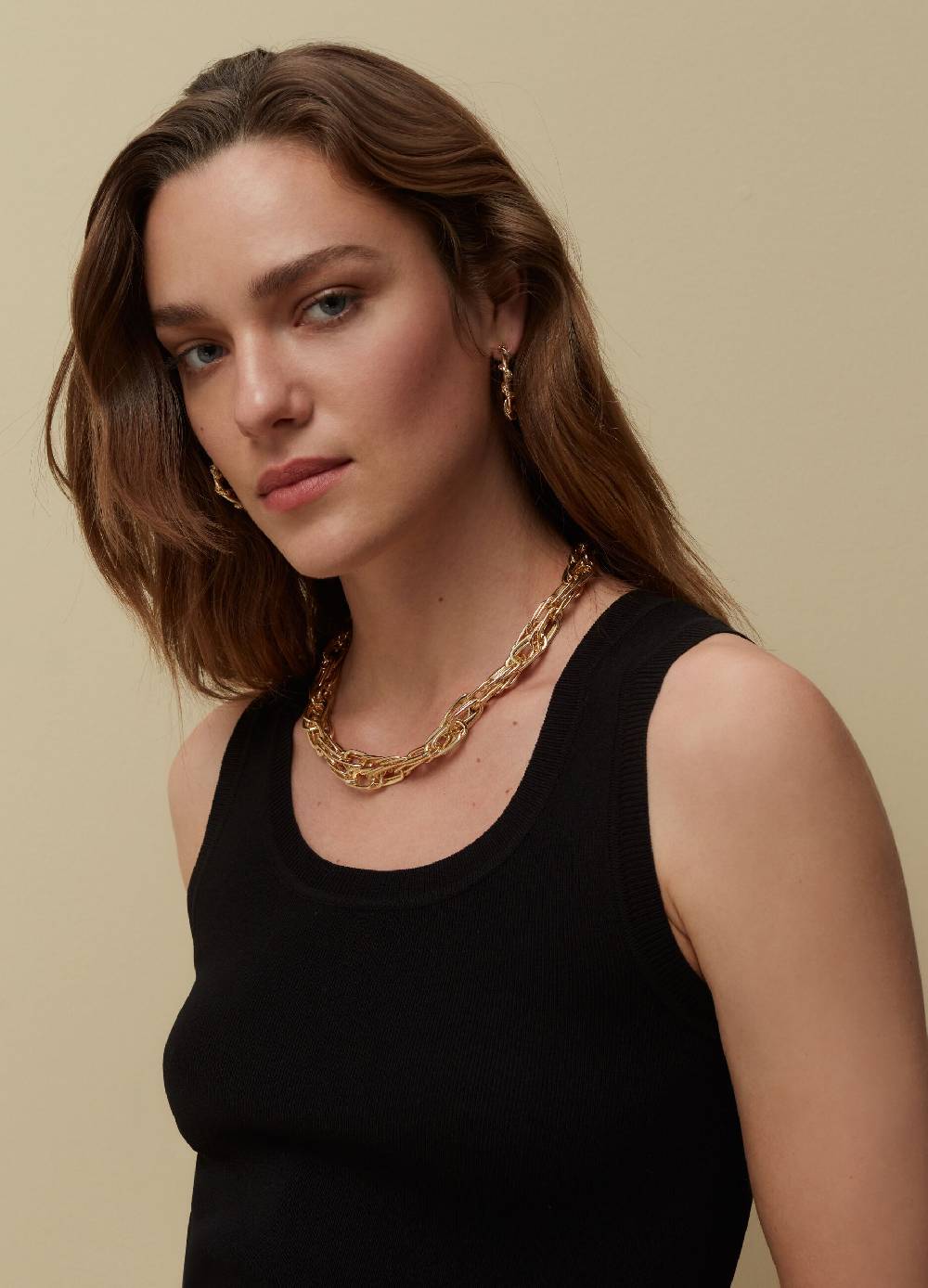 Ovs Tank Top Con Scollo Rotondo