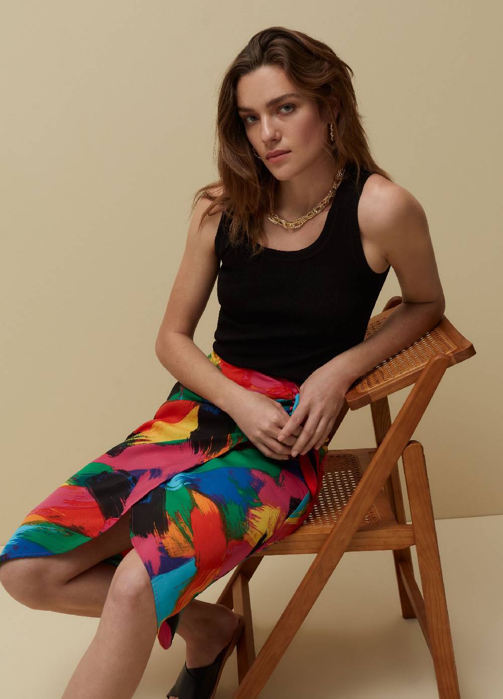 Ovs Tank top con scollo rotondo