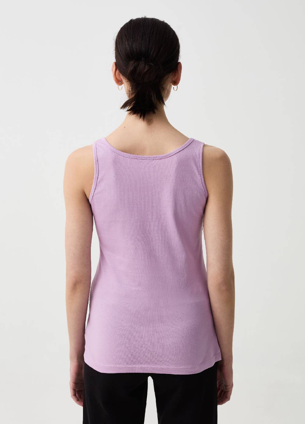 Ovs Tank Top Con Stampa Logo