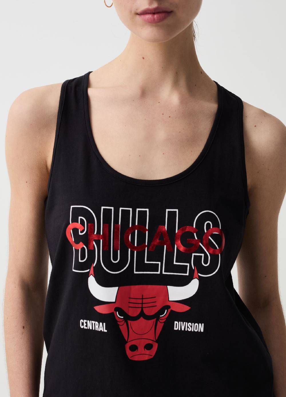 Ovs Tank Top Con Stampa NBA Chicago Bulls