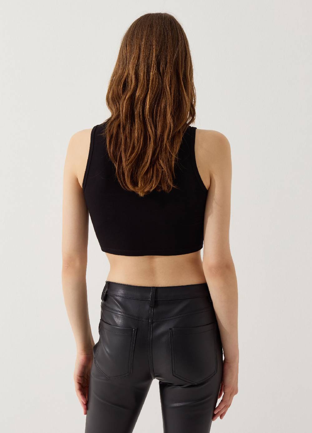 Ovs Tank Top Crop Con Cuore Alato