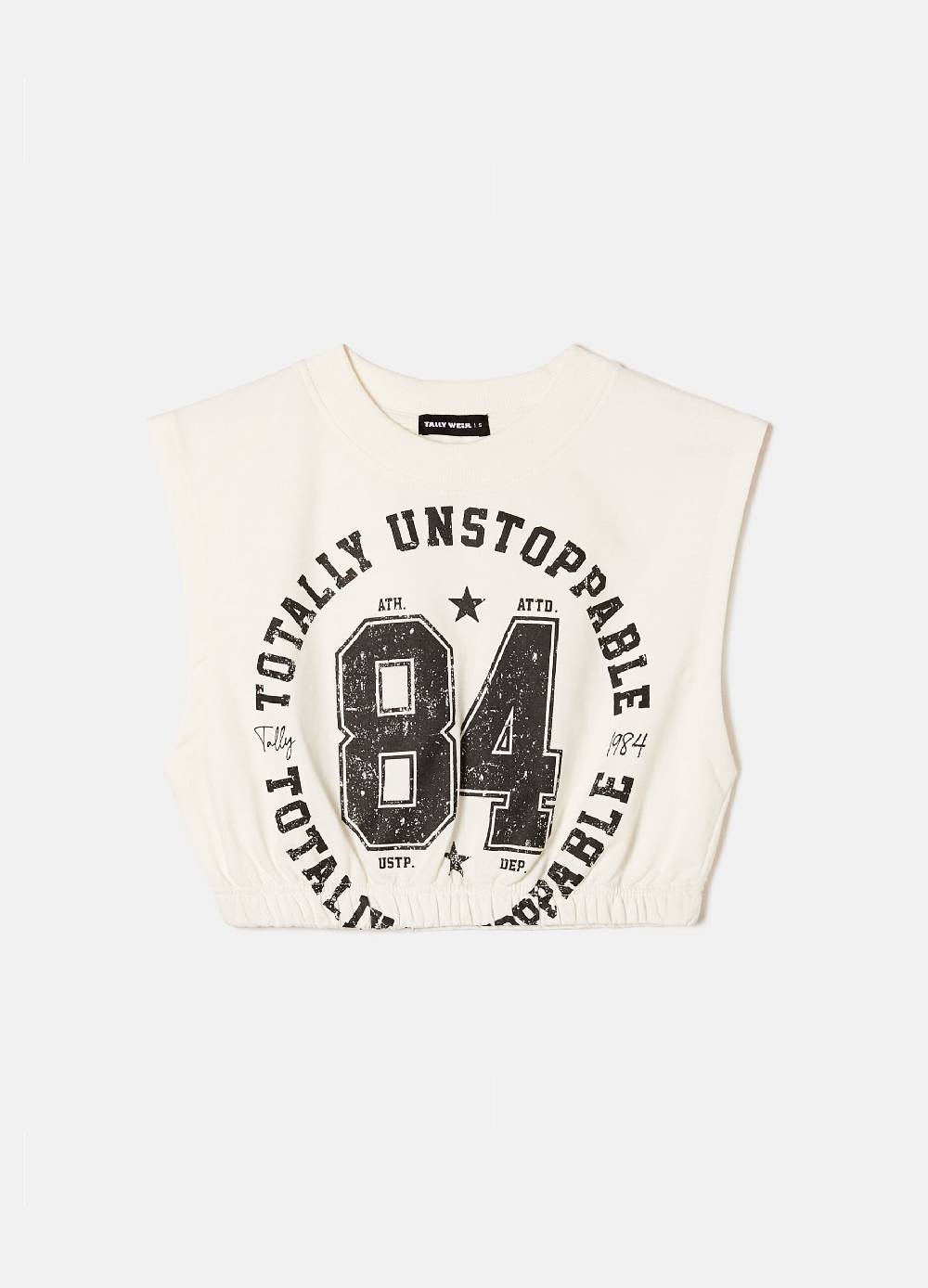 Ovs Tank top cropped con stampa