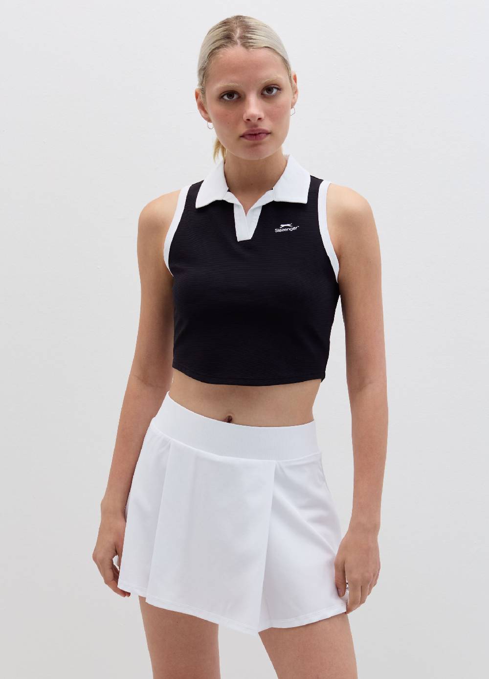 Ovs Tank Top Da Tennis Con Scollo A Polo Slazenger