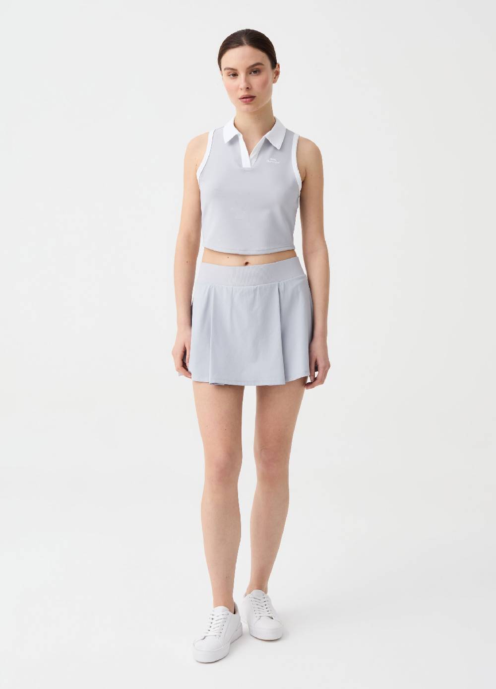 Ovs Tank top da tennis con scollo a polo Slazenger