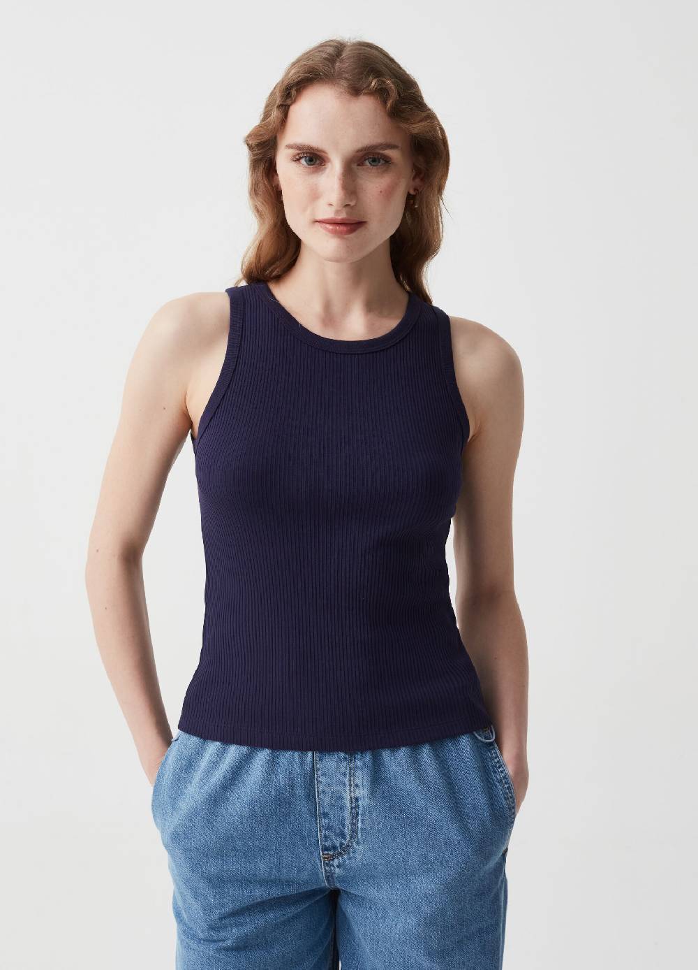 Ovs Tank Top Essential A Costine Sottili