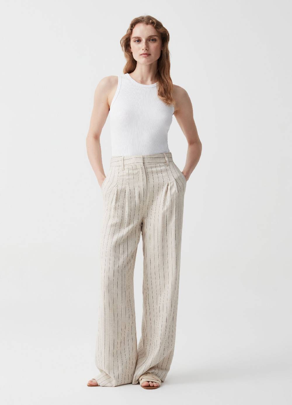 Ovs Tank top Essential a costine sottili