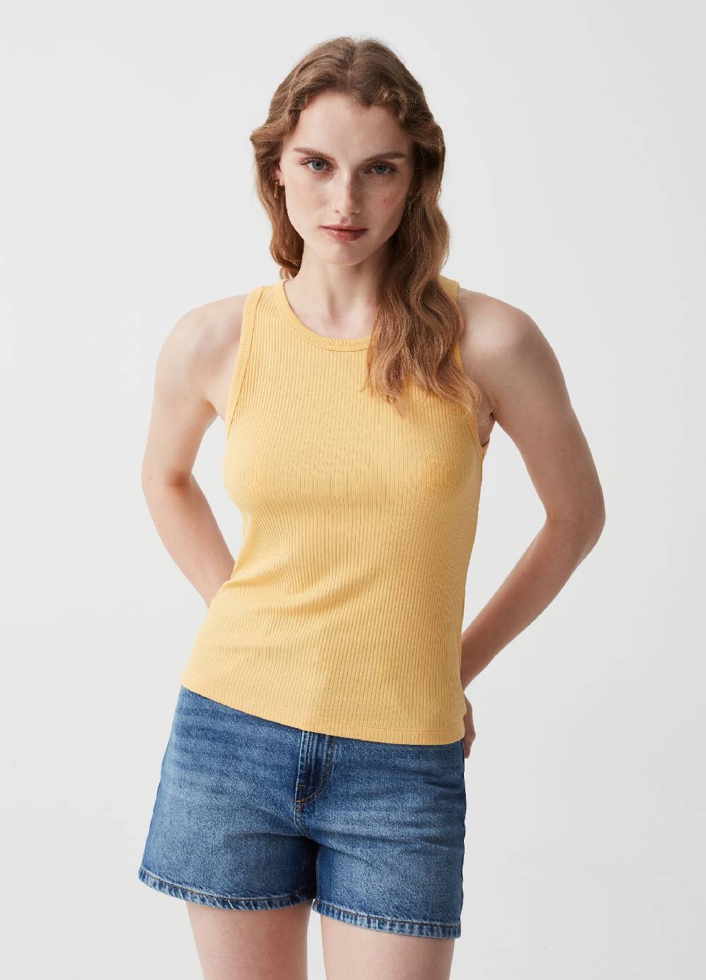 Ovs Tank Top Essential A Costine Sottili