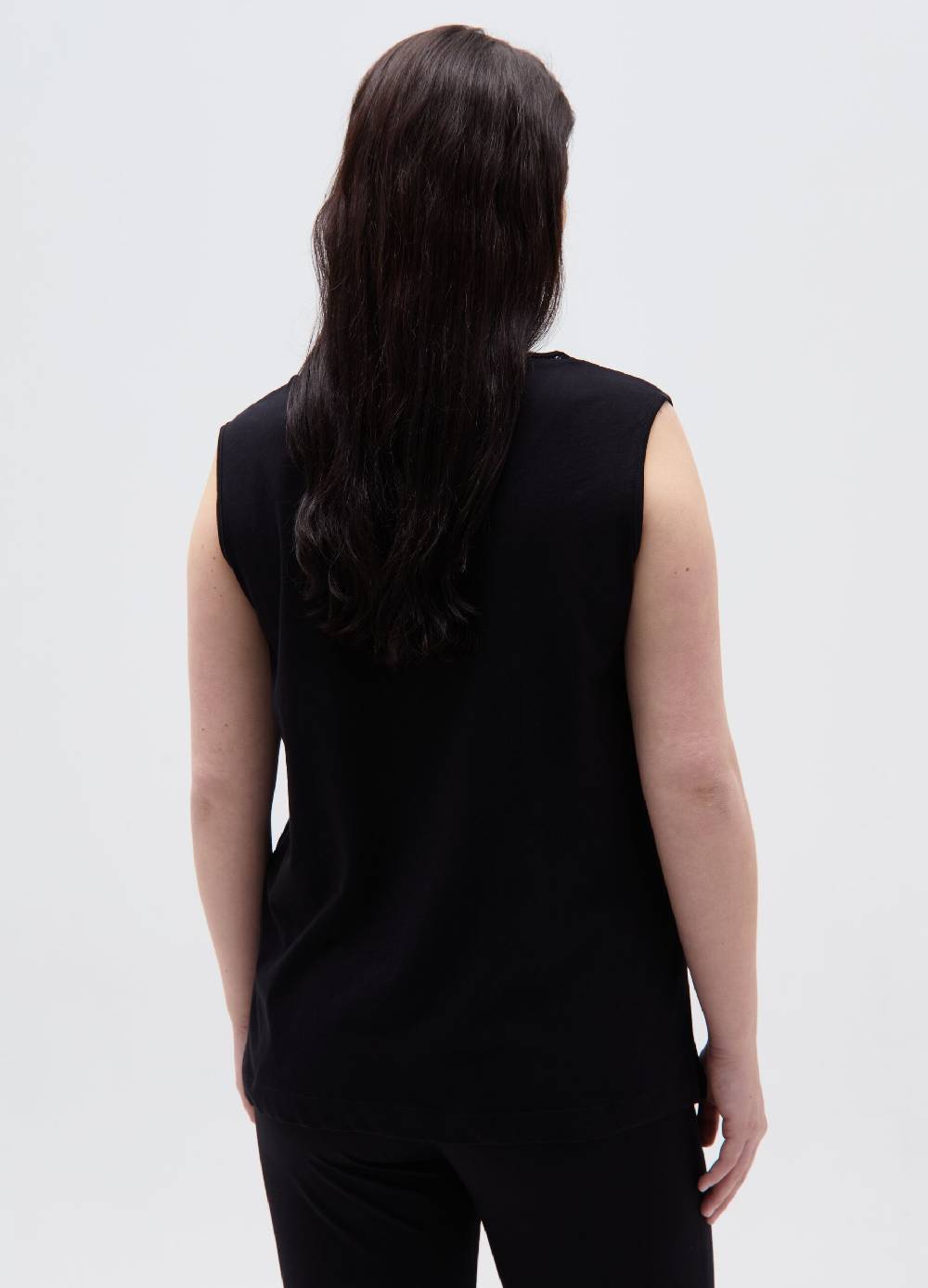 Ovs Tank Top Essential Con Scollo A V Curvy