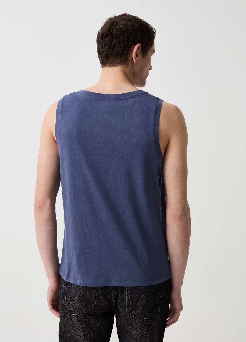 Ovs Tank Top Girocollo In Cotone