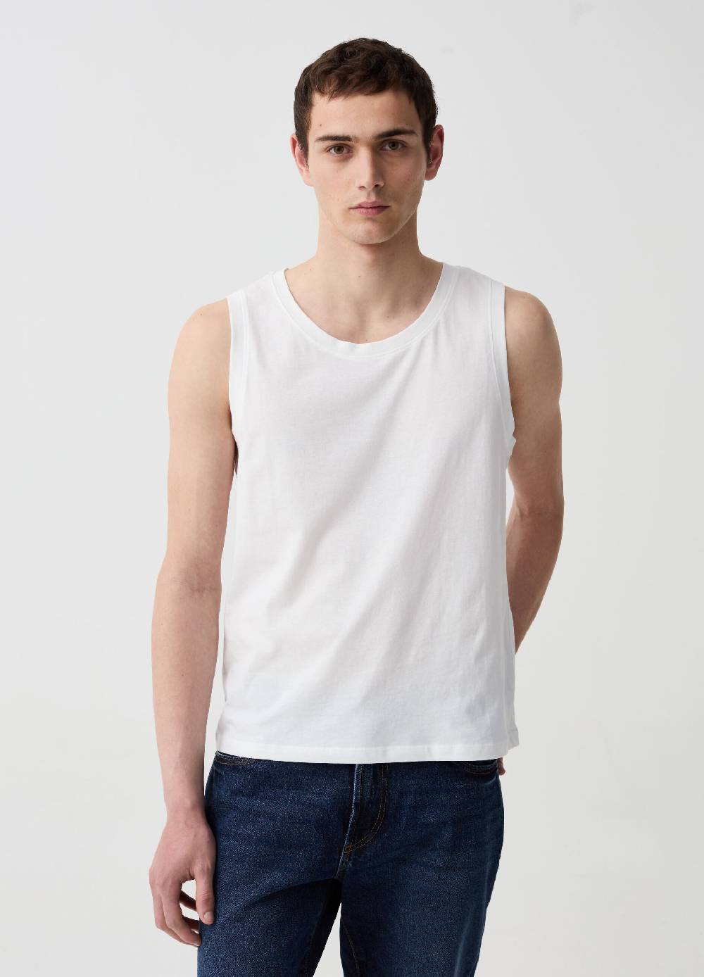 Ovs Tank top girocollo in cotone