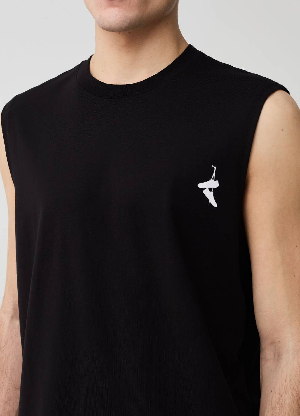 Ovs Tank Top In Cotone Con Stampa MARE FUORI