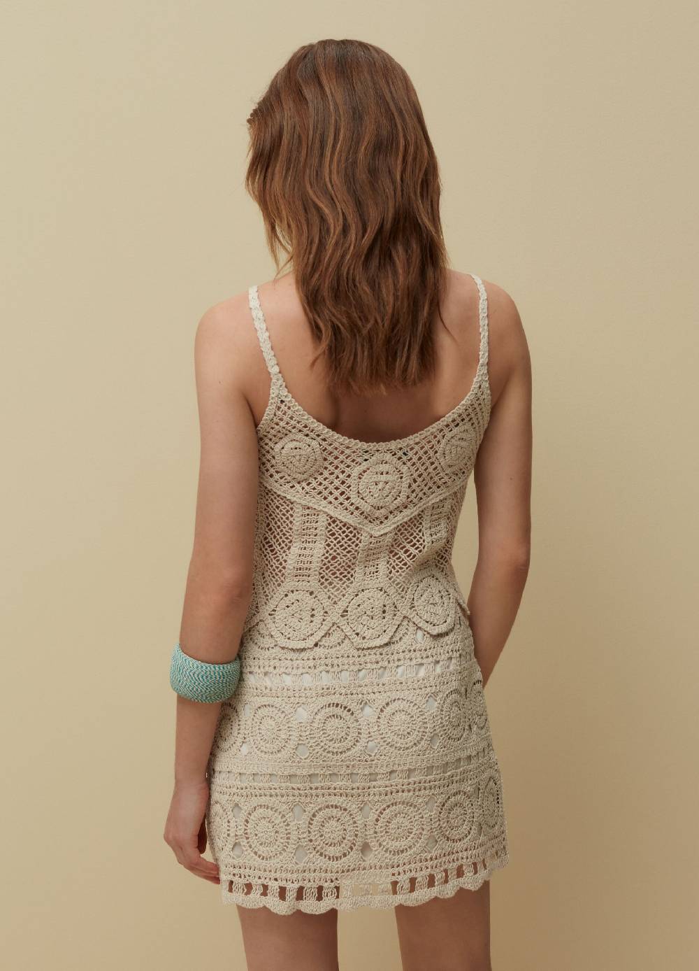 Ovs Tank Top In Cotone Crochet