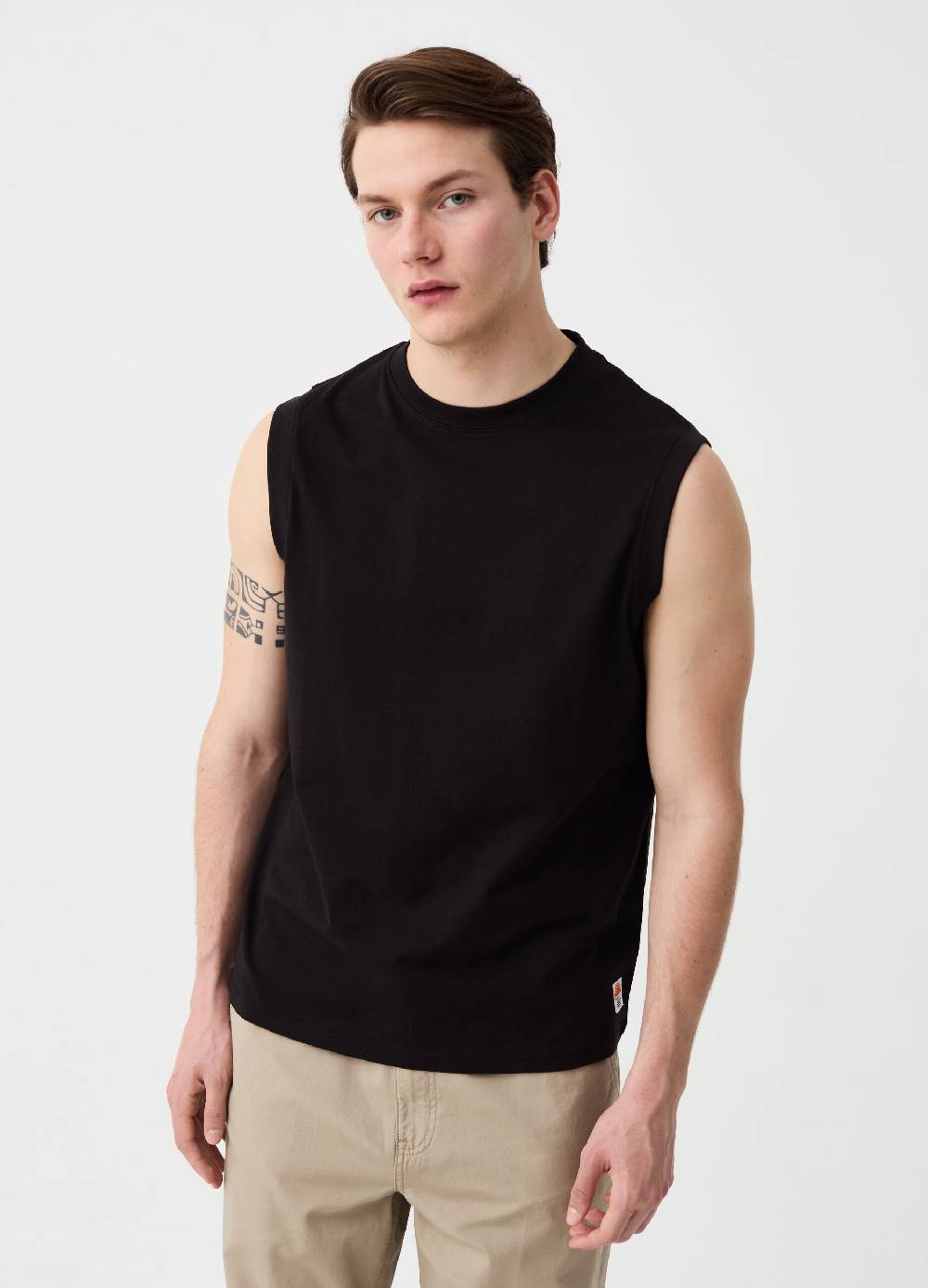Ovs Tank Top In Cotone Girocollo