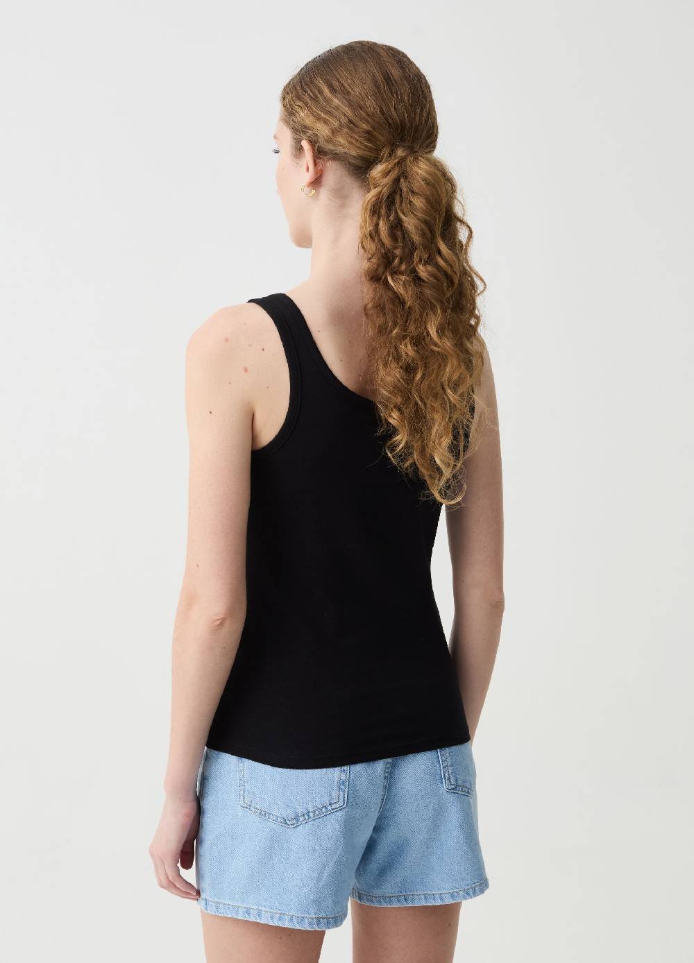 Ovs Tank Top In Cotone Stretch